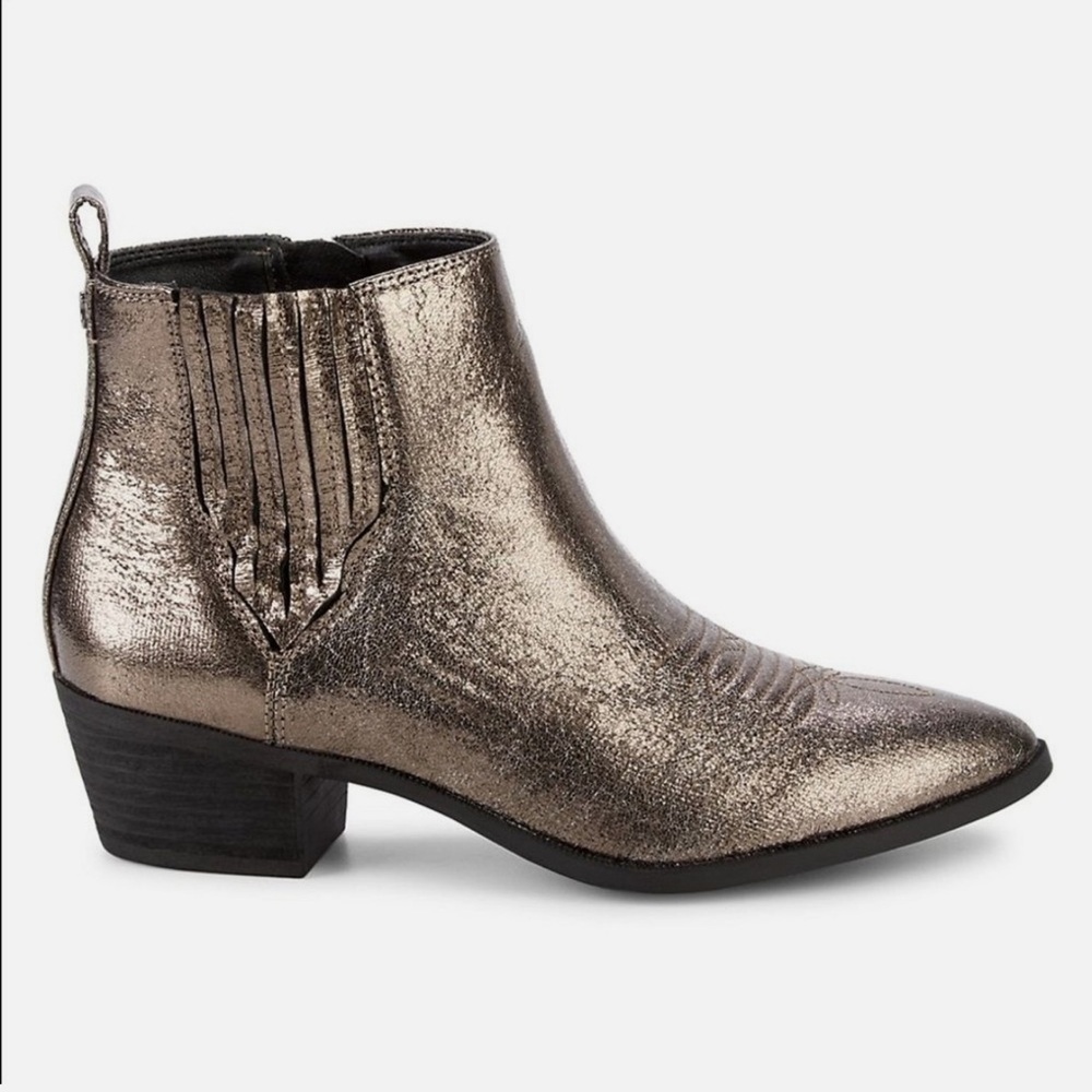Circus by Sam Edelman Metallic Booties Size 10